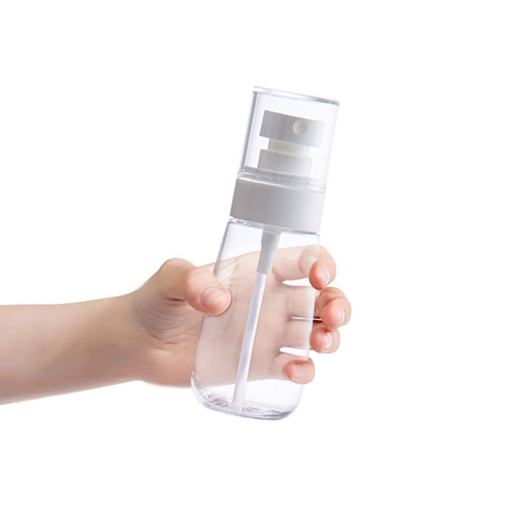 Clear Plastic Refillable Fine Mist Spray Bottles 100ml R85241