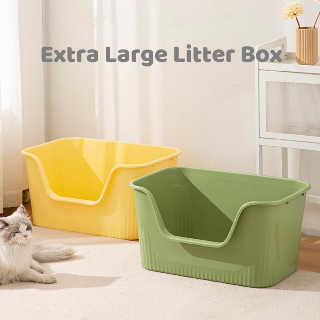 Extra Large High Sides Cat Litter Box U838