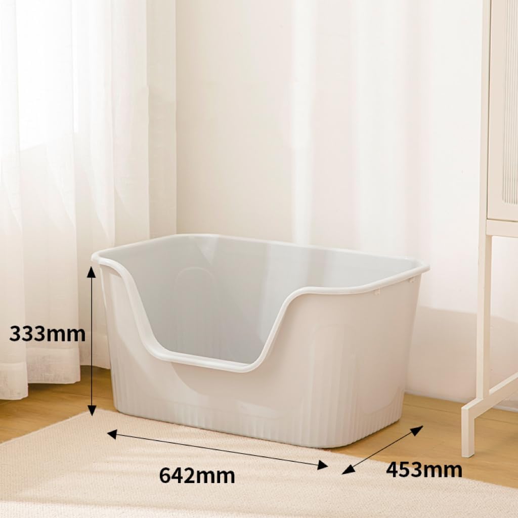Extra Large High Sides Cat Litter Box U838
