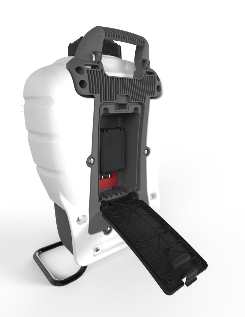 Battery Powered Backpack Sprayer, 4 gal, White & Surfactant for Herbicides Non-Ionic, 16oz T8789
