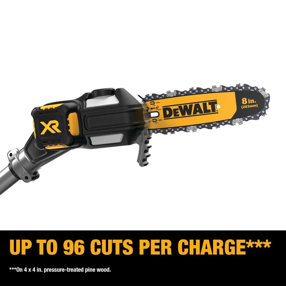 Cordless Pole Saw and Pole Hedge Trimmer Combo Kit R6529