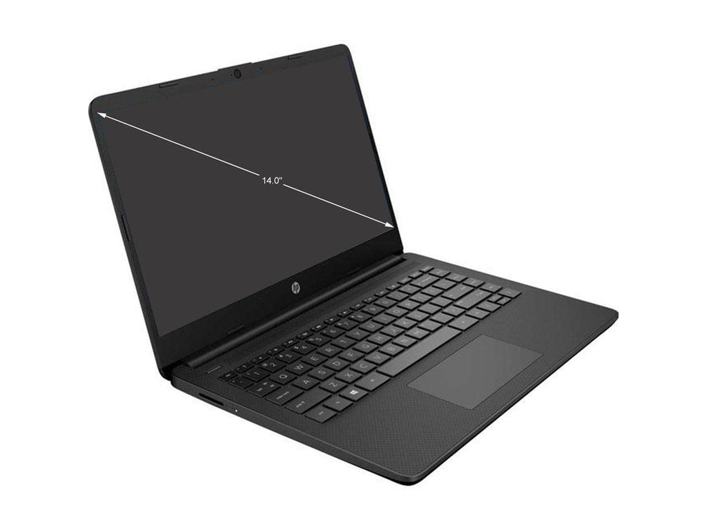 14-inch Laptop, Intel Celeron N4020, 4 GB RAM, 64 GB Storage, Windows 11 Home, Jet Black Y861351