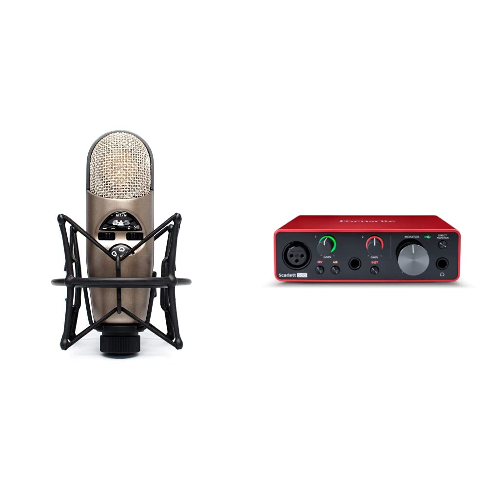 Large Diaphragm Condenser Microphone & USB Audio Interface N725064