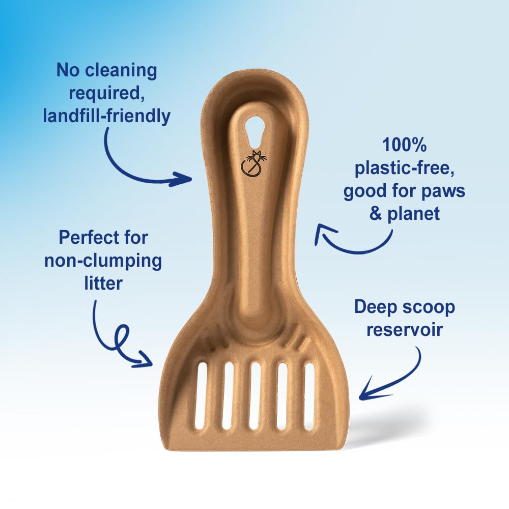 Disposable Cat & Rabbit Litter Scoops 6-Pack O266