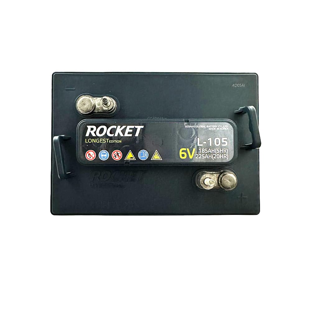 225Ah 6V Deep Cycle Battery Set of 4 V5595