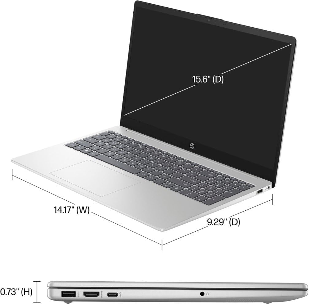 15.6" Touch-Screen Laptop, AMD Ryzen 5, 8GB DDR5, 512GB, Natural Silver Q575