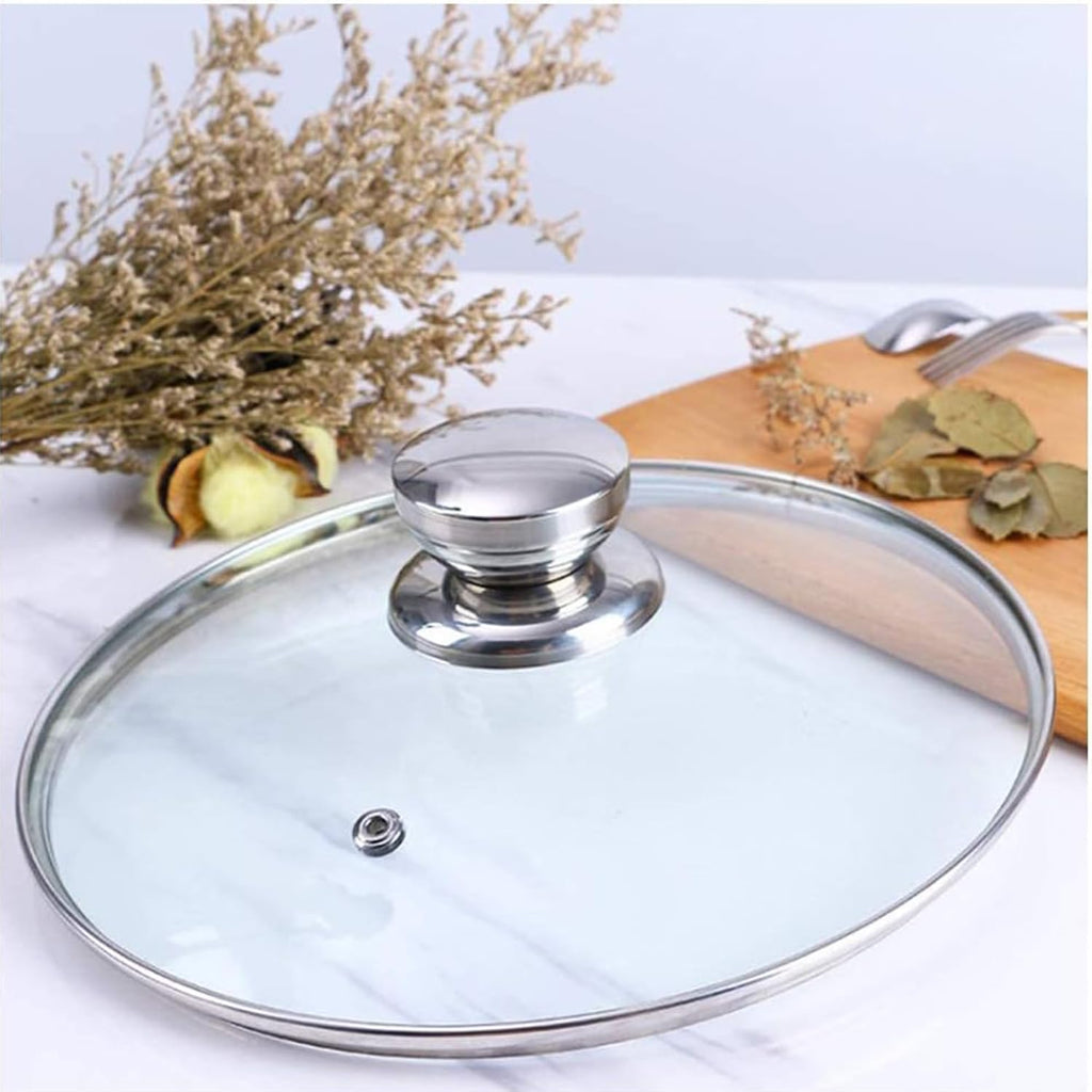 10 Inch Glass Pan Lid Q8916