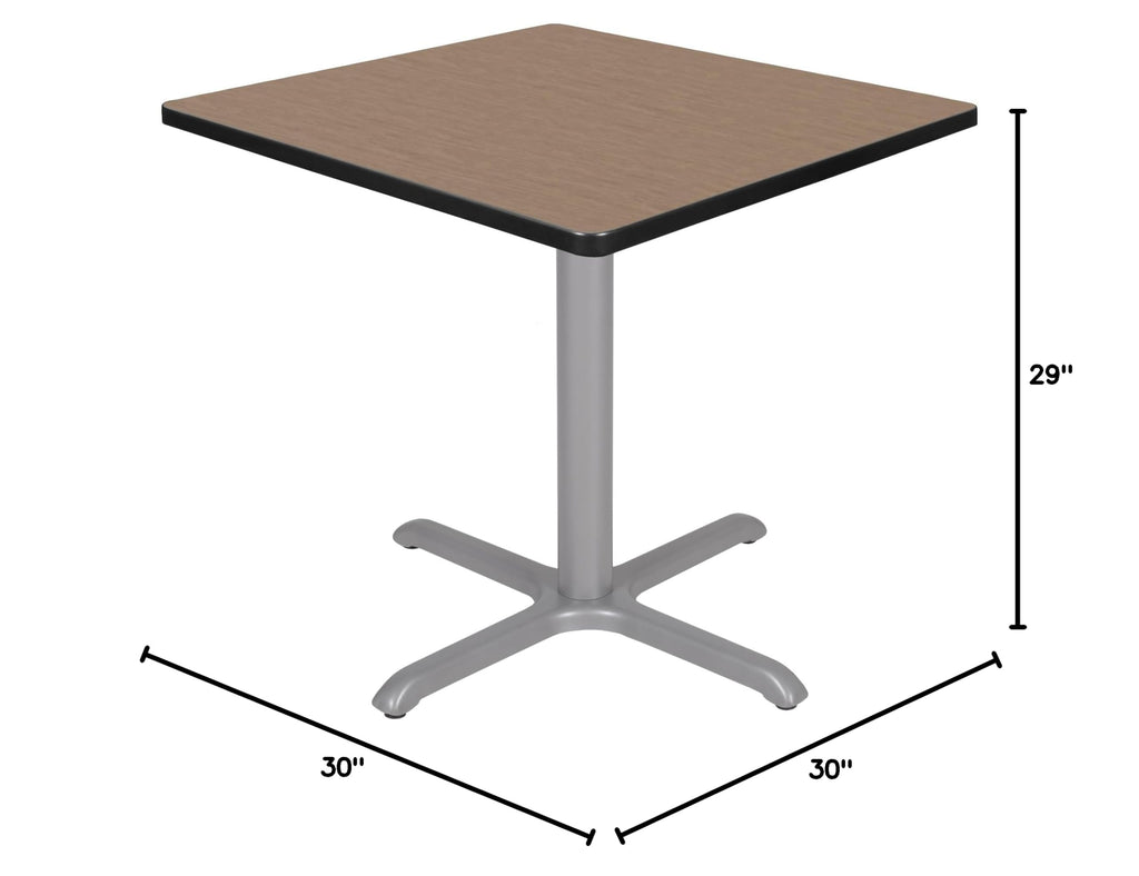 30" Square X-Base Breakroom Table G599185