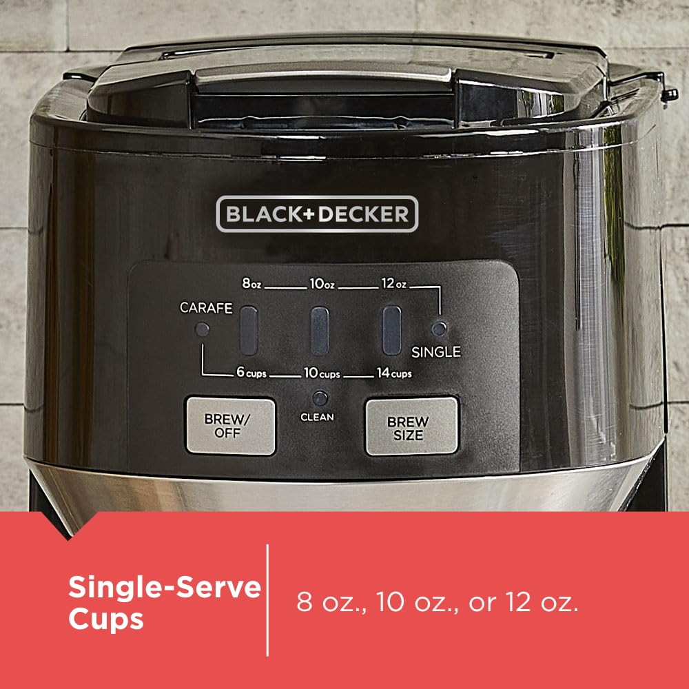 Single-Serve & Carafe Coffee Maker E431765