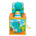 Baby Dino Jack in The Box Tin Musical Popping Toy V890