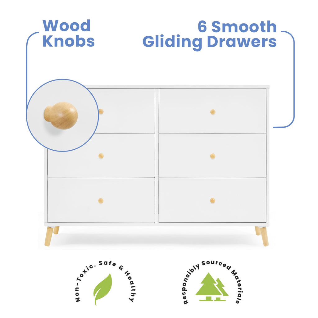 6 Drawer Dresser U90689