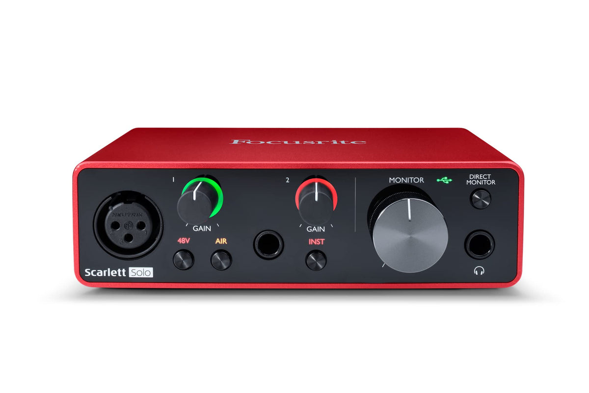Large Diaphragm Condenser Microphone & USB Audio Interface N725064