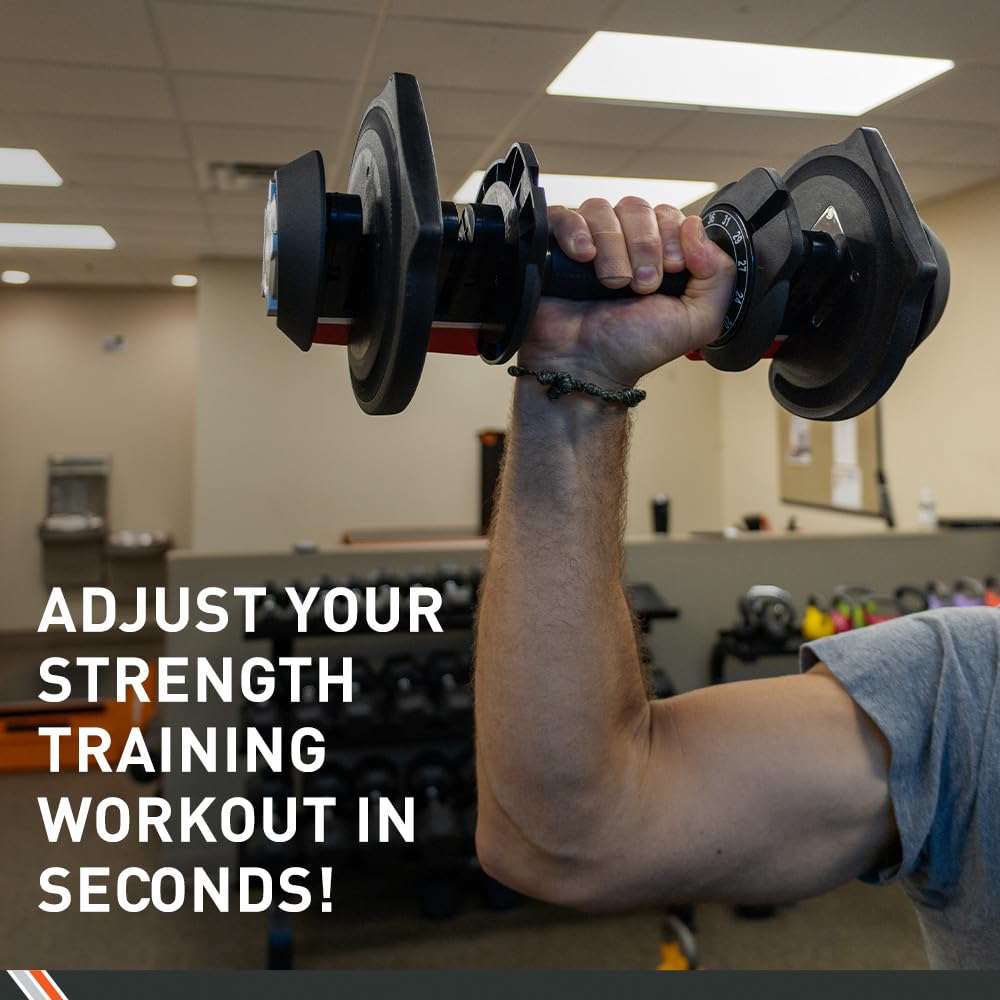 40 Pound Adjustable Dumbbells Y88241