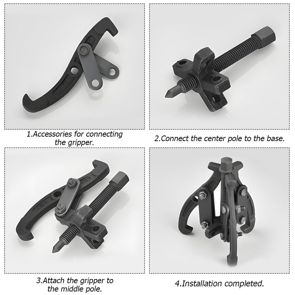 6 Inch 3-Jaw Bearing Puller with Reversible Jaws Y350463