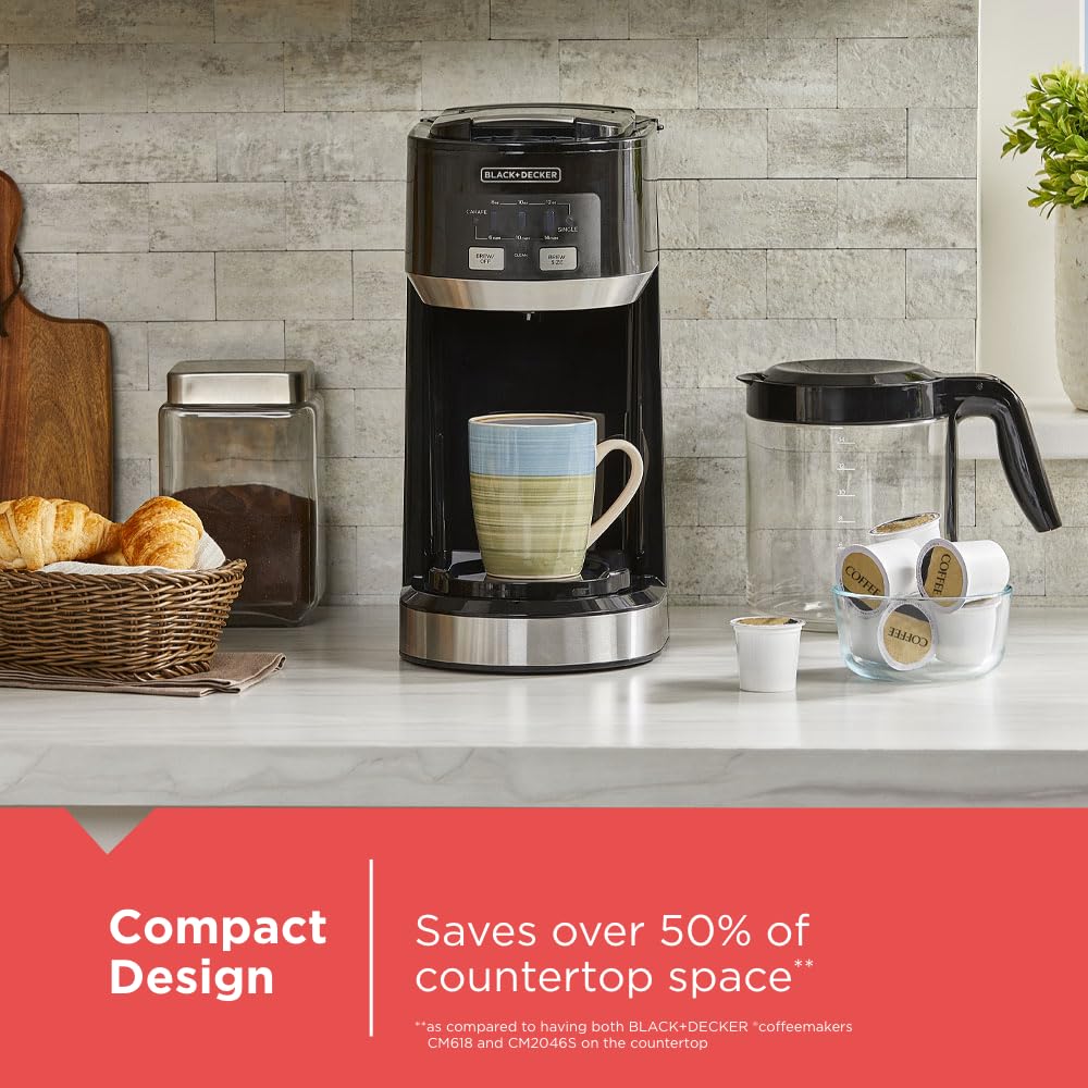 Single-Serve & Carafe Coffee Maker E431765