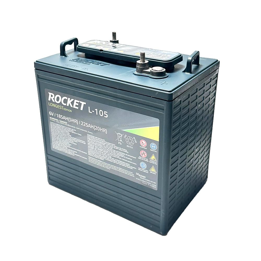 225Ah 6V Deep Cycle Battery Set of 4 V5595