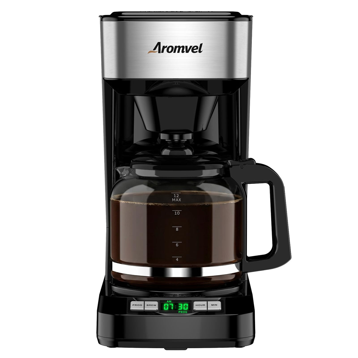 12 Cup Coffee Maker with LED Display Q9834
