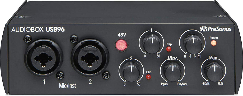 USB Audio Interface Bundle with Studio Monitors, Microphone, Headphones and Stands G730