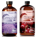 Lavender 4 Fl Oz and Cherry 16 Fl Oz Essential Oil C8937