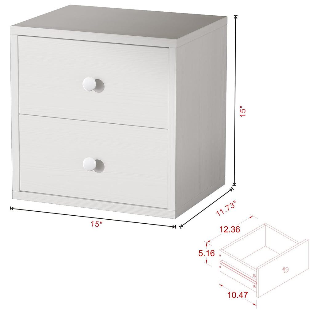 Pure White Cube Storage Organizer P716680