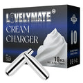 8g Whipped Cream Charger 10 Pack Stainless Steel B5683
