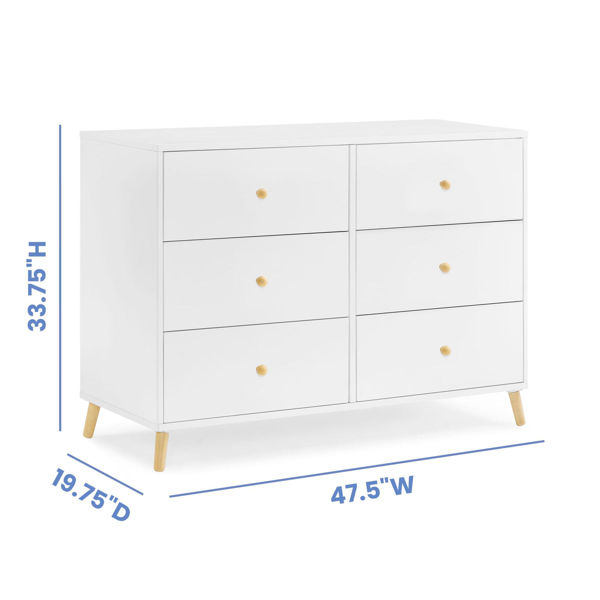 6 Drawer Dresser U90689