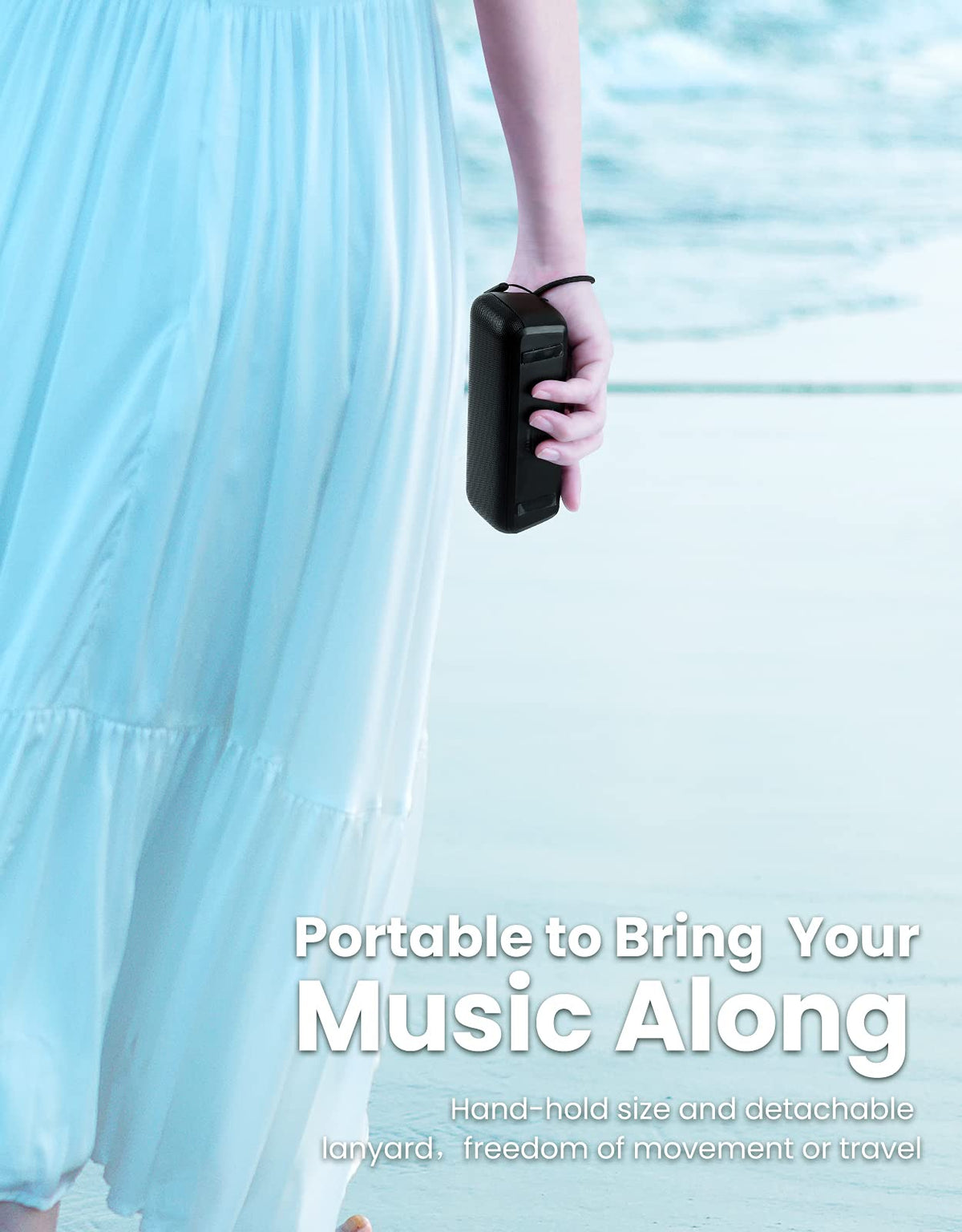 Portable Bluetooth Speaker with TWS L9386