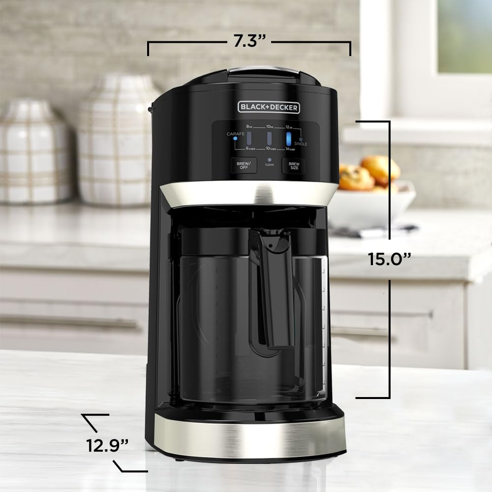 Single-Serve & Carafe Coffee Maker E431765