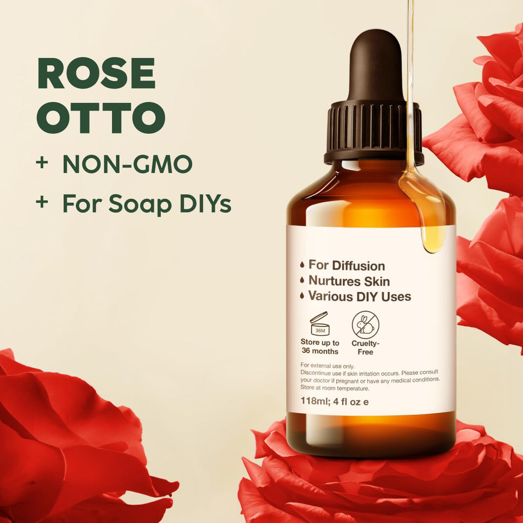 Rose & Lavender Essential Oils Set 2x4 fl oz V666719