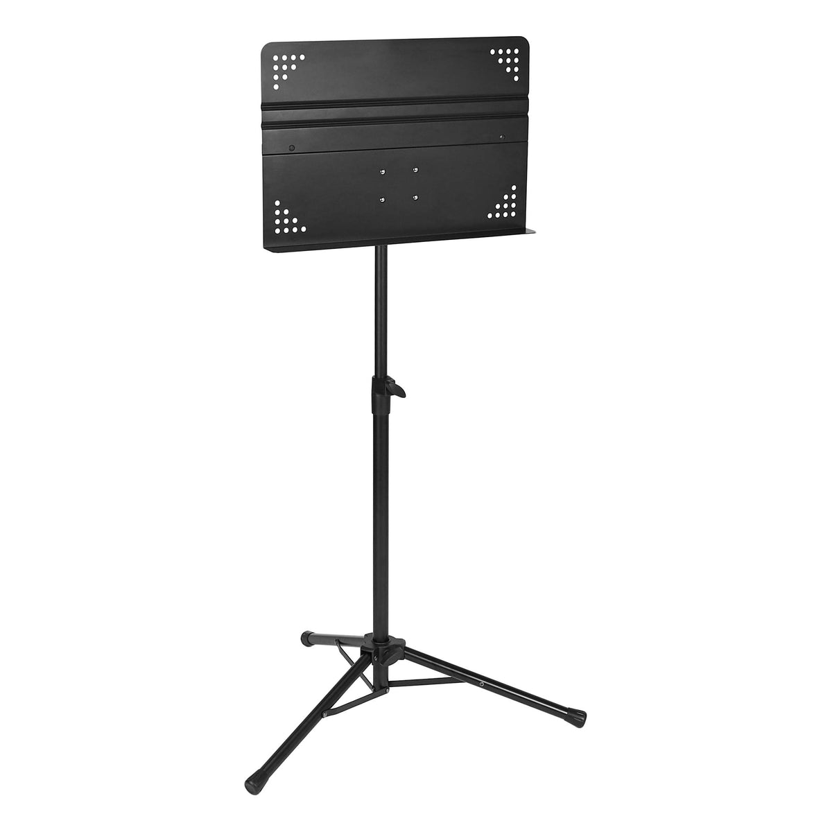Adjustable Folding Sheet Music Stand, 31" to 55" Height, Black X2847