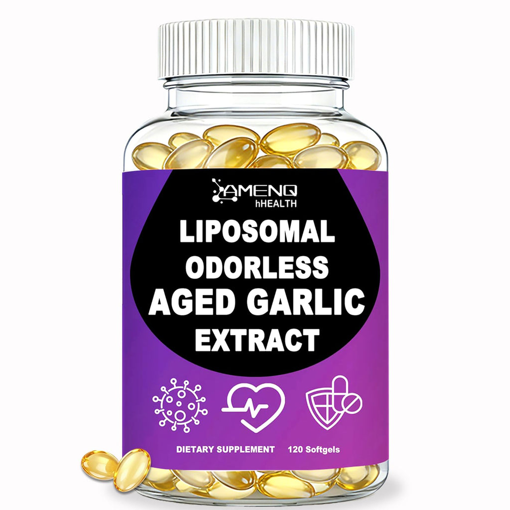 Odorless Garlic Extract 800mg Softgels K597