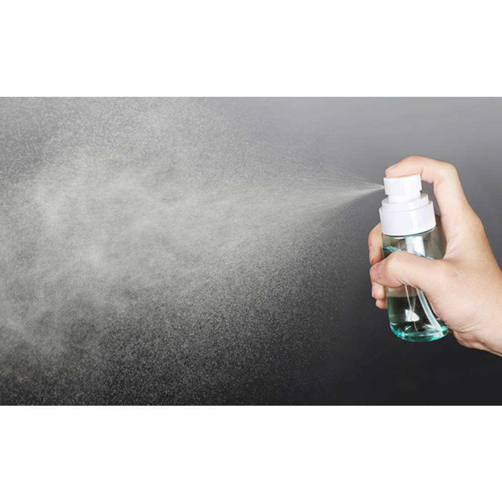 Clear Plastic Refillable Fine Mist Spray Bottles 100ml R85241