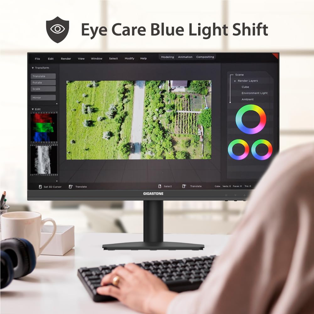 22 inch IPS LED 75Hz FHD Frameless Computer Monitor L227