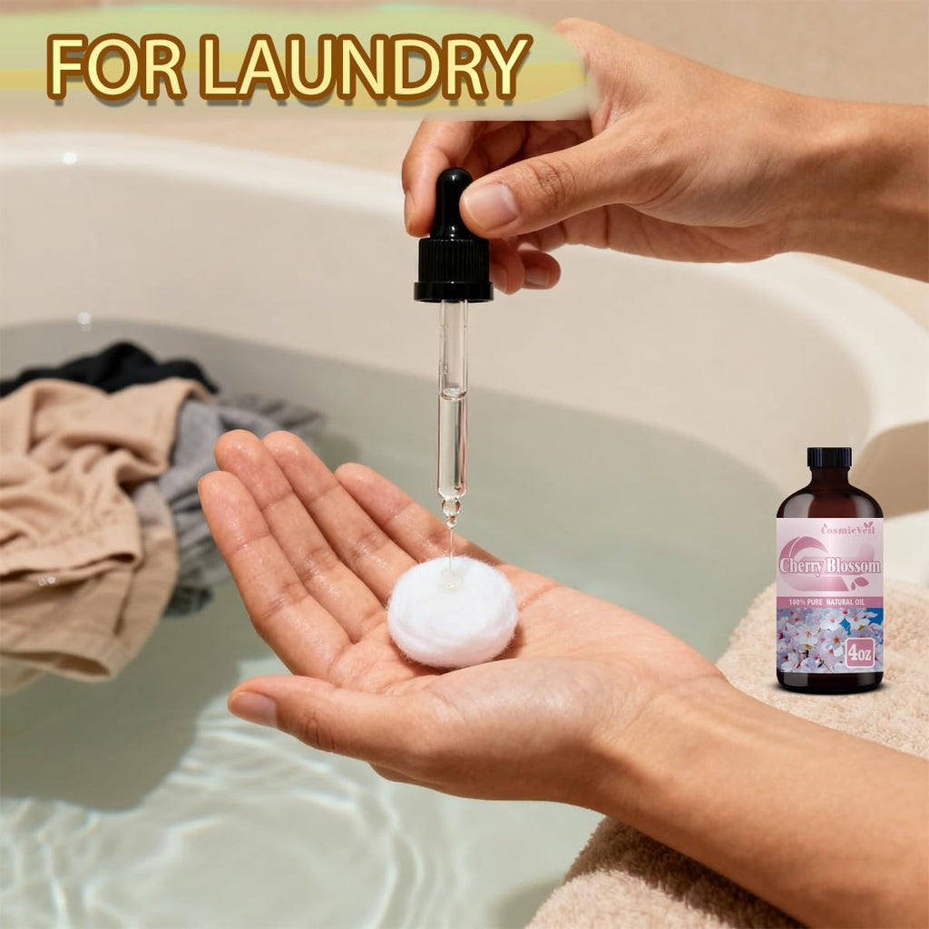 Lavender 4 Fl Oz and Cherry 16 Fl Oz Essential Oil C8937