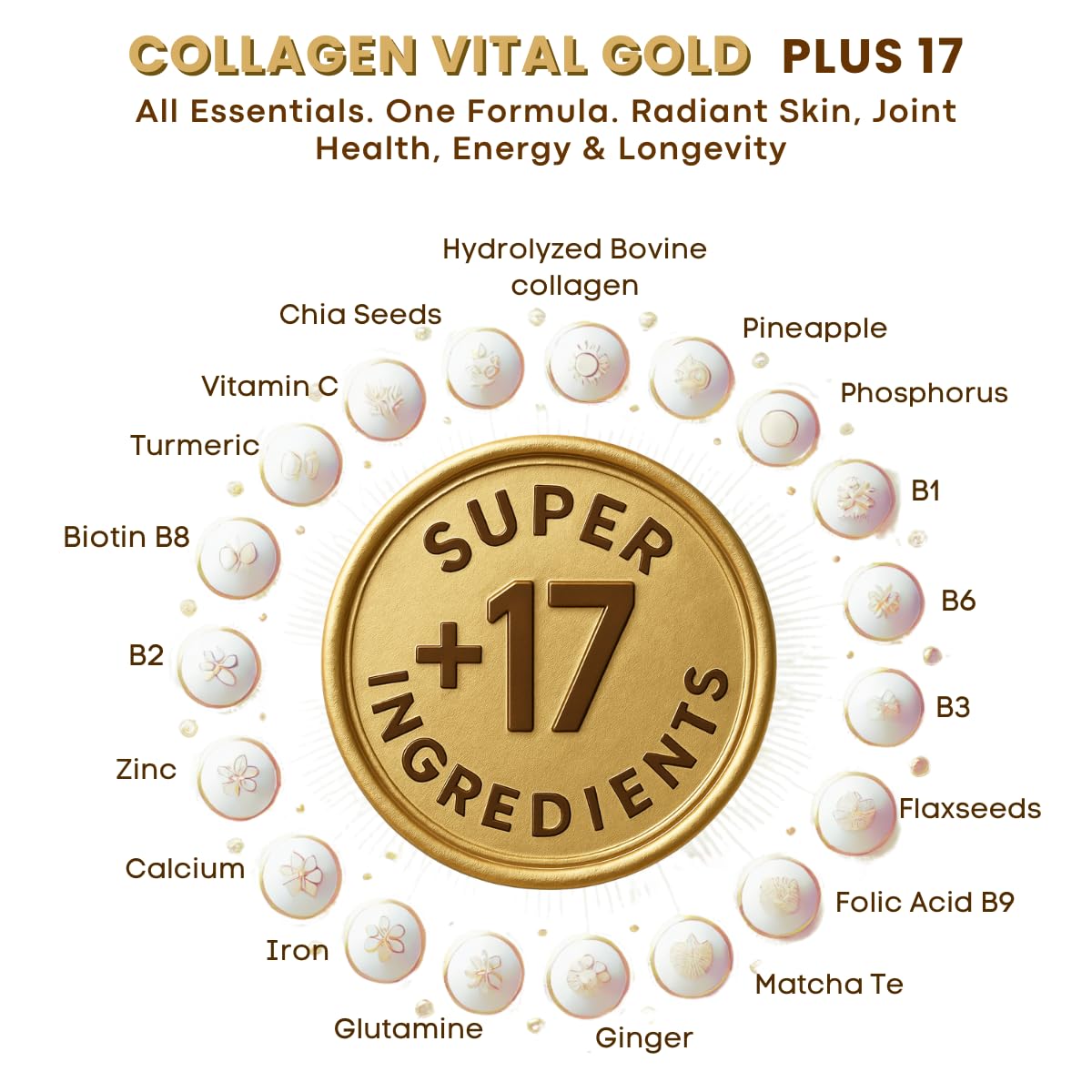 Collagen Peptides Powder Cocoa Flavor 16 oz A203245