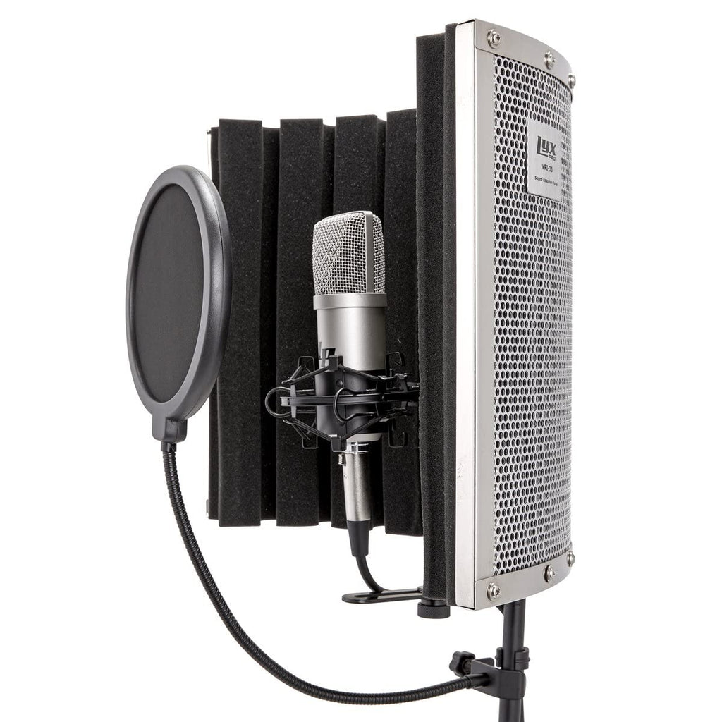 USB Audio Interface Bundle with Studio Monitors, Microphone, Headphones and Stands G730