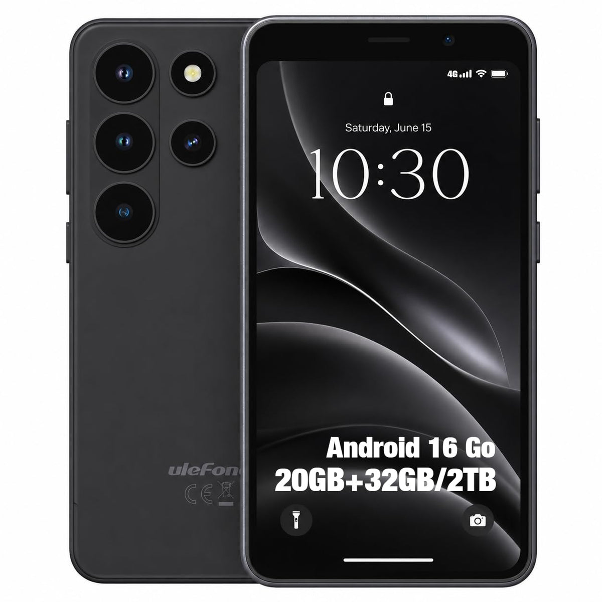 Unlocked 5" Compact 4G Smartphone D398