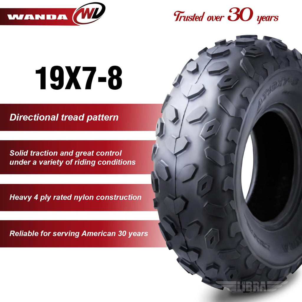 19X7-8 4PR ATV Tires N82824