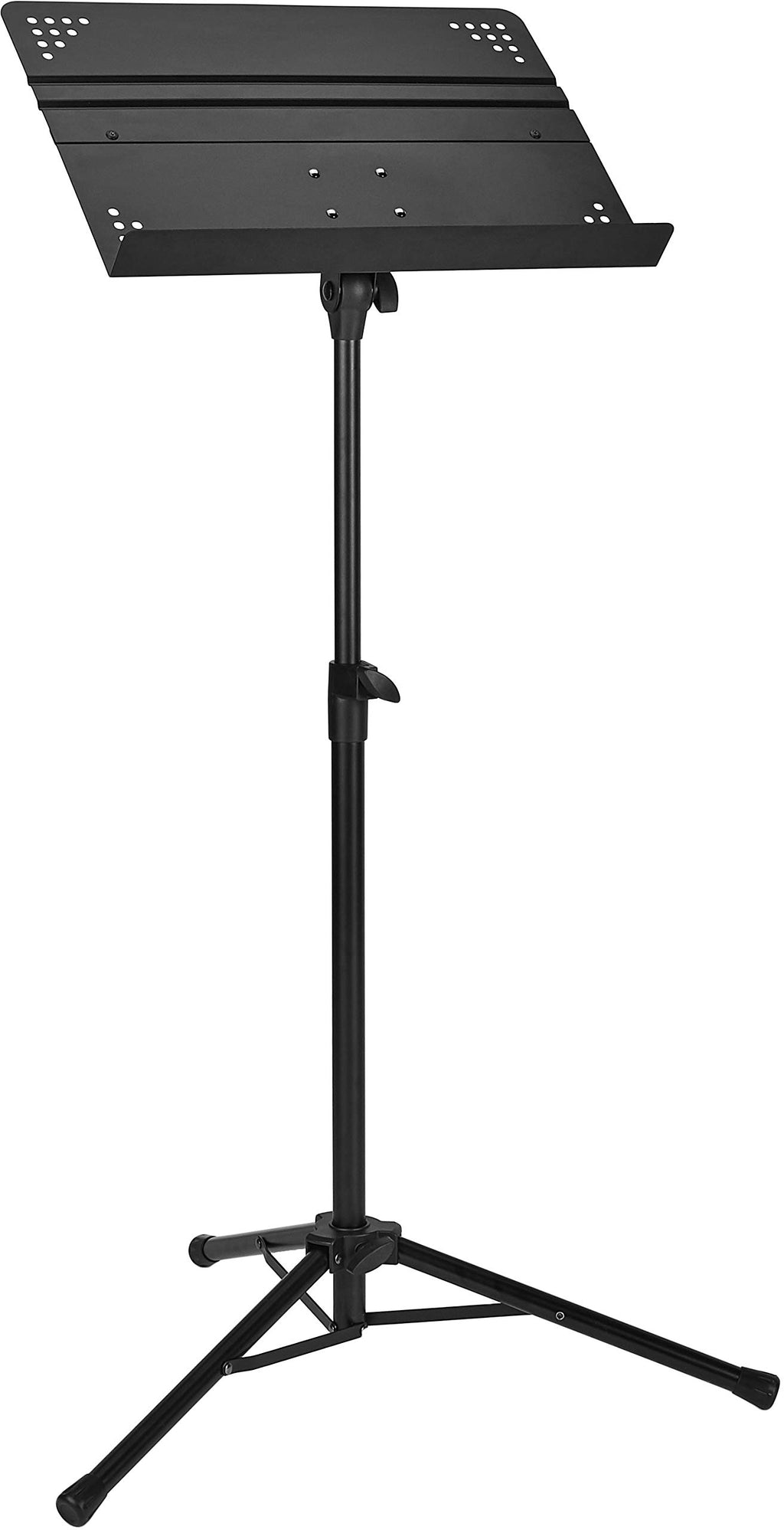 Adjustable Folding Sheet Music Stand, 31" to 55" Height, Black X2847