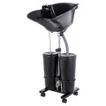 Electric Portable Shampoo Bowl, Black T5030