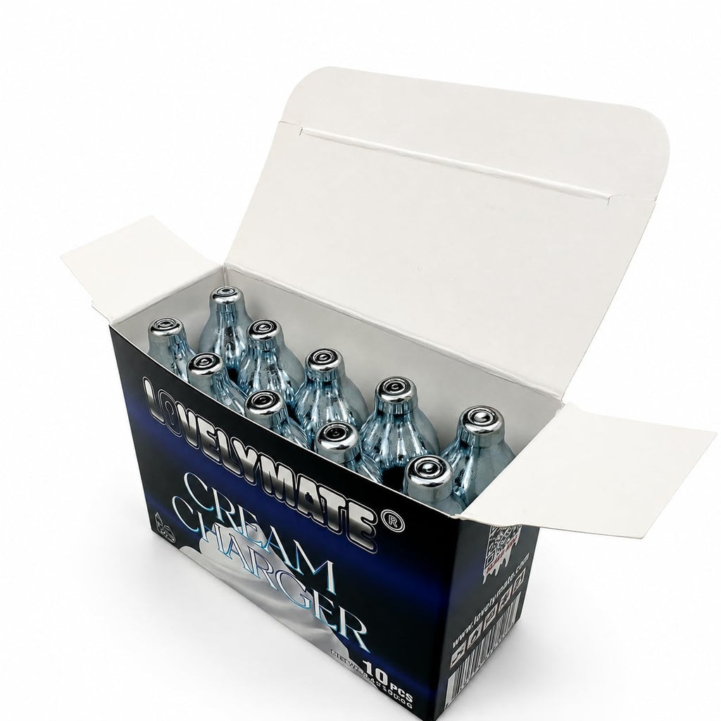 8g Whipped Cream Charger 10 Pack Stainless Steel B5683