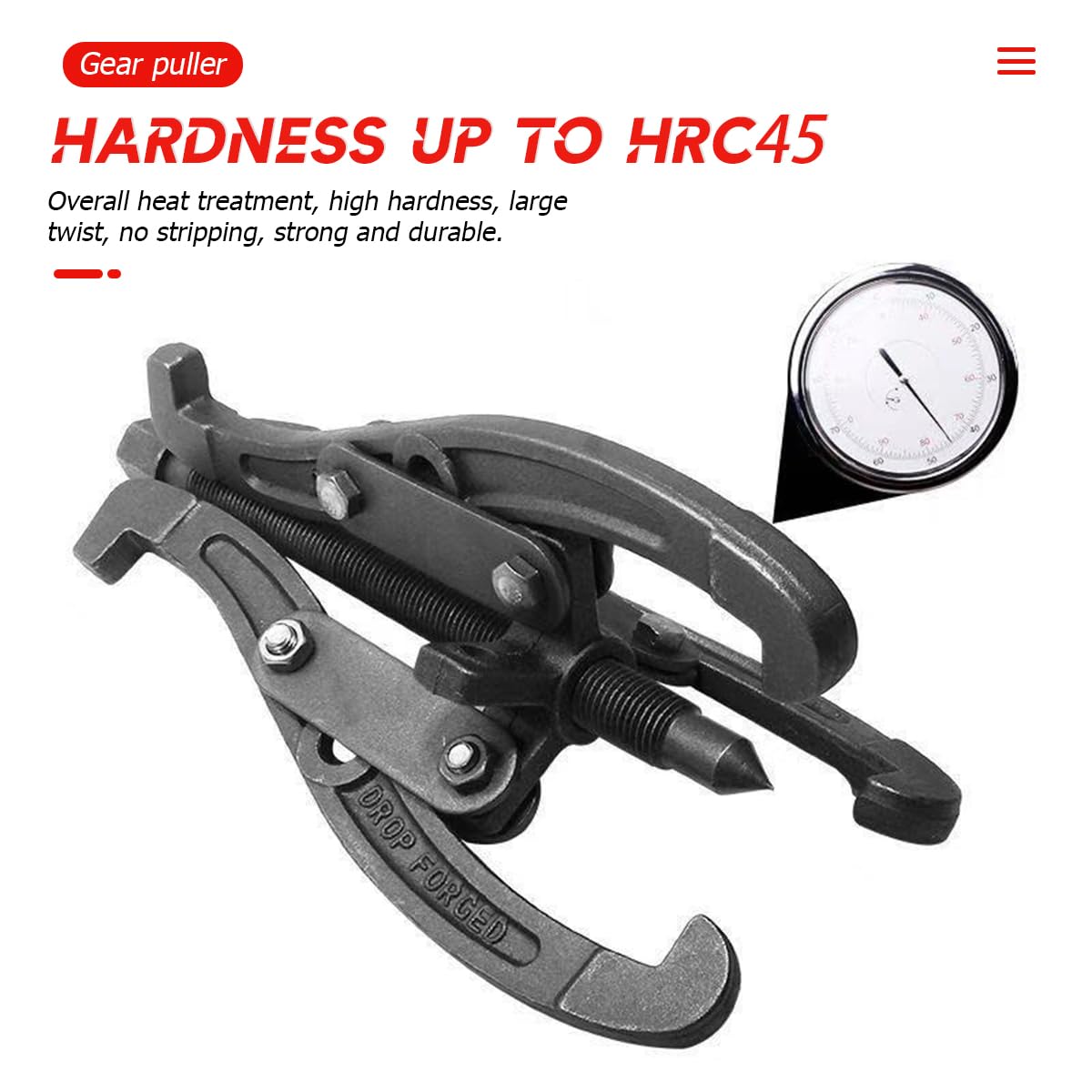 6 Inch 3-Jaw Bearing Puller with Reversible Jaws Y350463