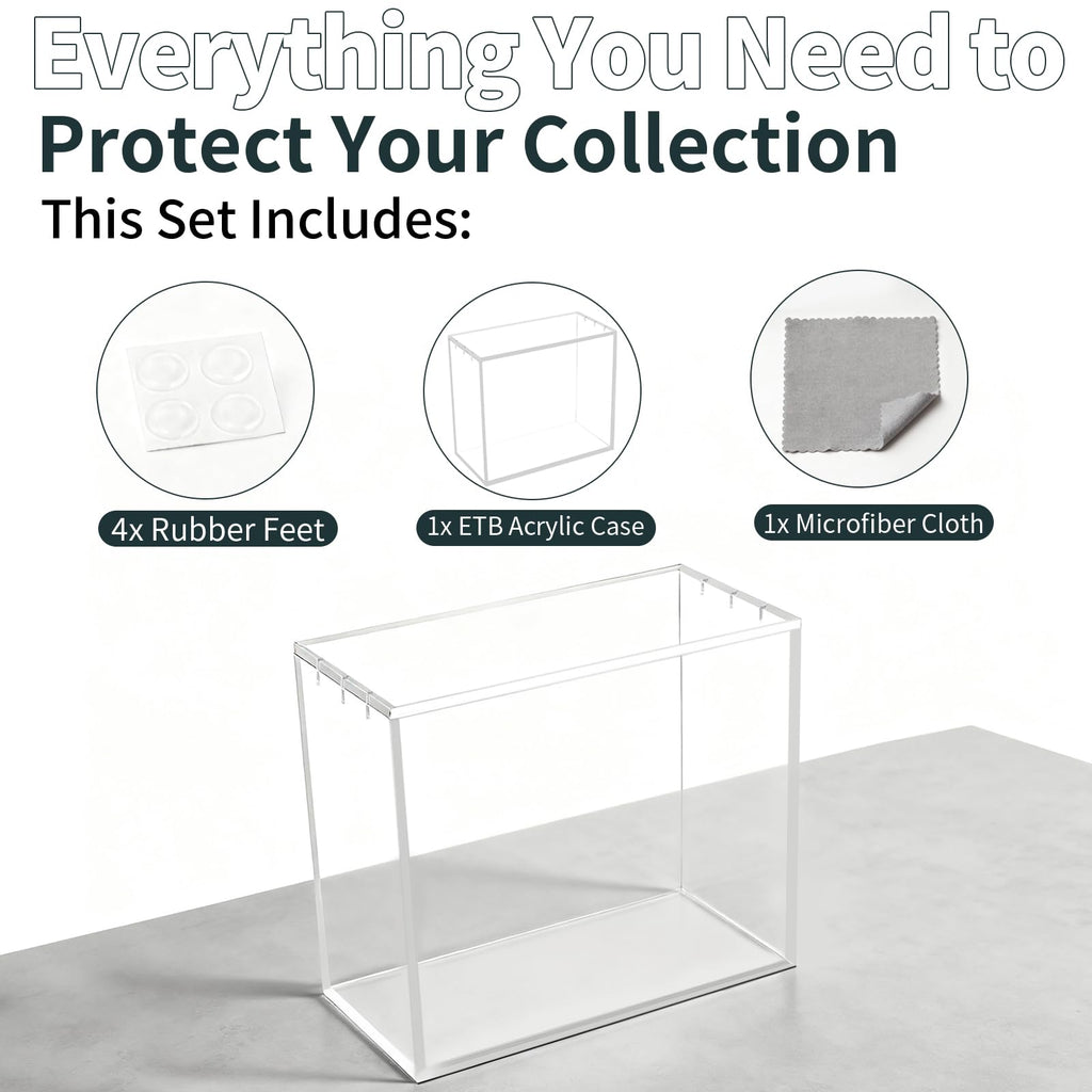 2 Pack Acrylic Protector Case V696