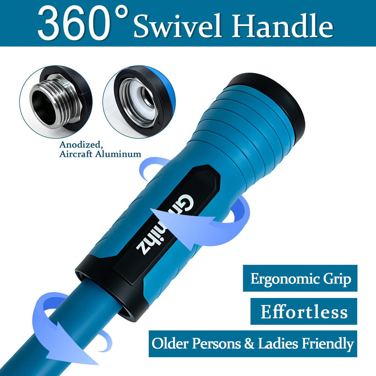 5/8 in x 100 ft TPE Garden Hose E4259