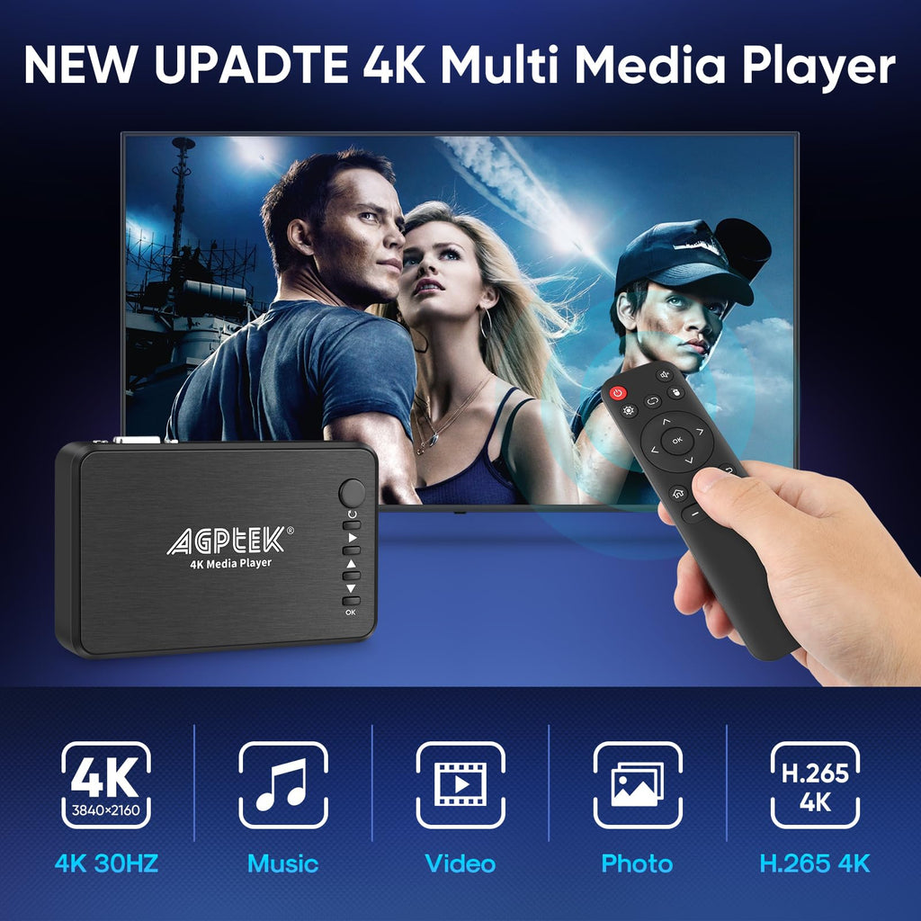 4K HDMI TV Media Player V451