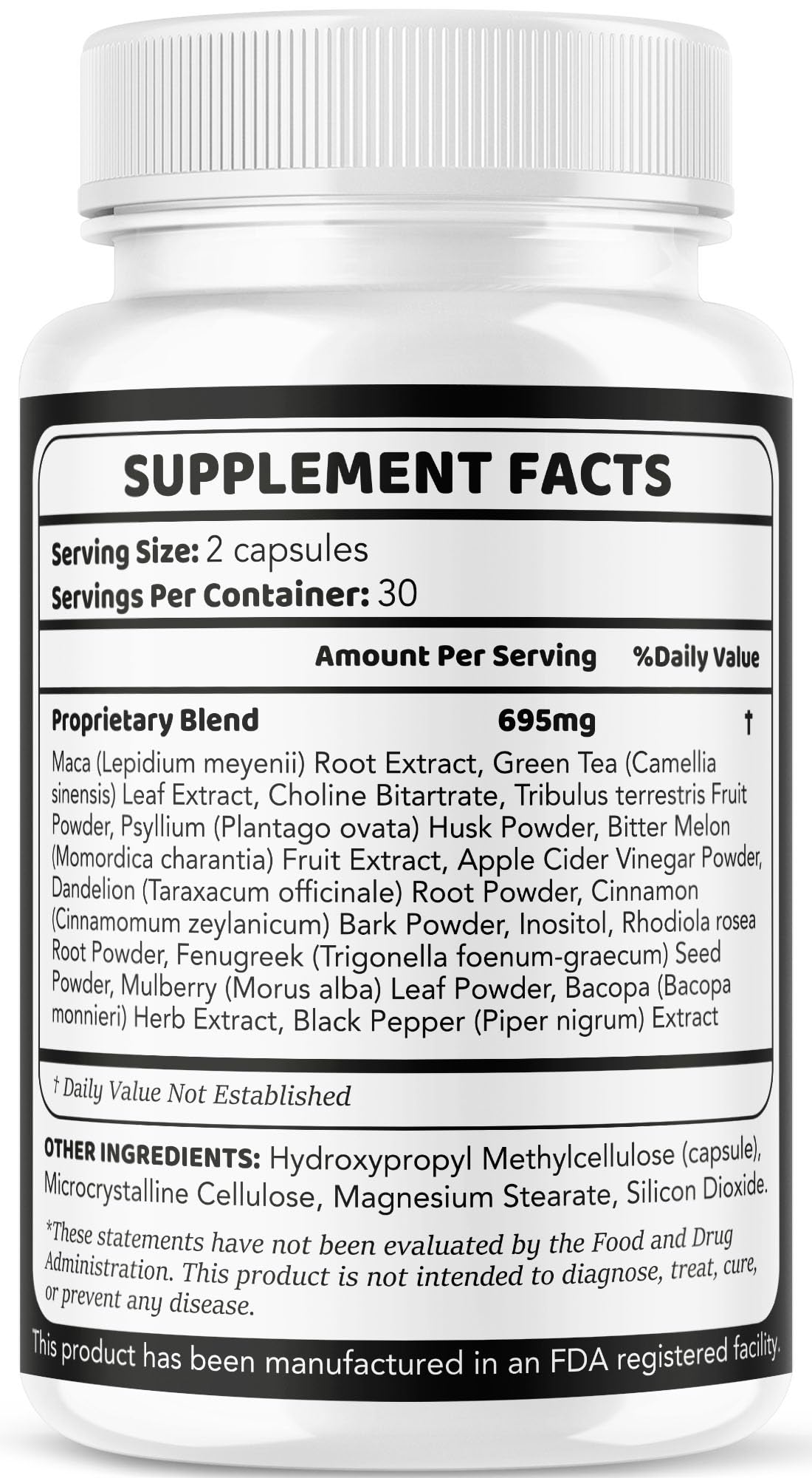 Natural Glycogen Supplement Capsules 120 Capsules Q3339