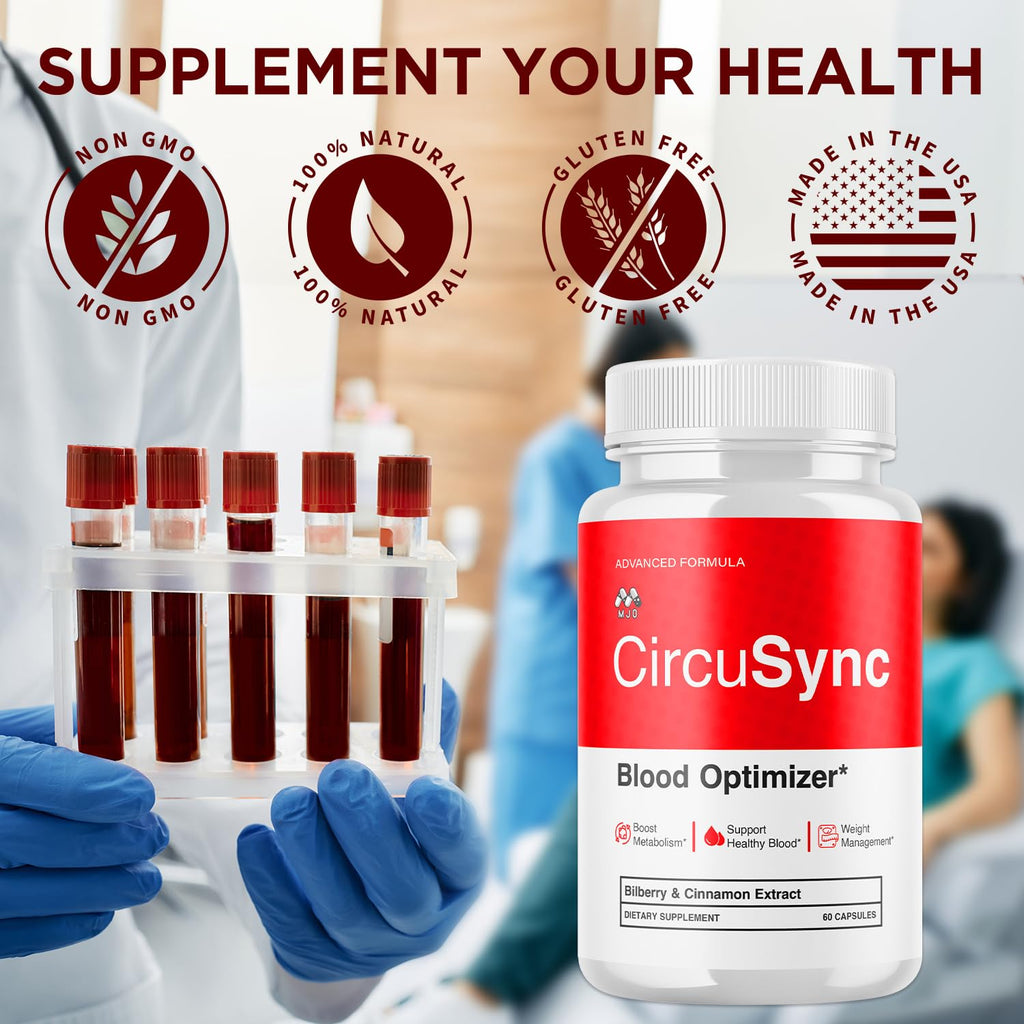 3 Pack 180 Capsules Blood Health Support Pills with Vitamins G214