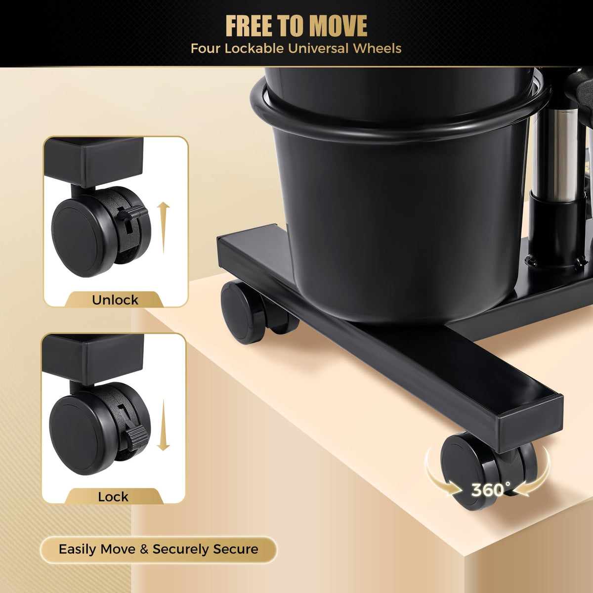 Electric Portable Shampoo Bowl, Black T5030