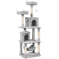 Tall Cat Tree with Condo Scratching Post M227521