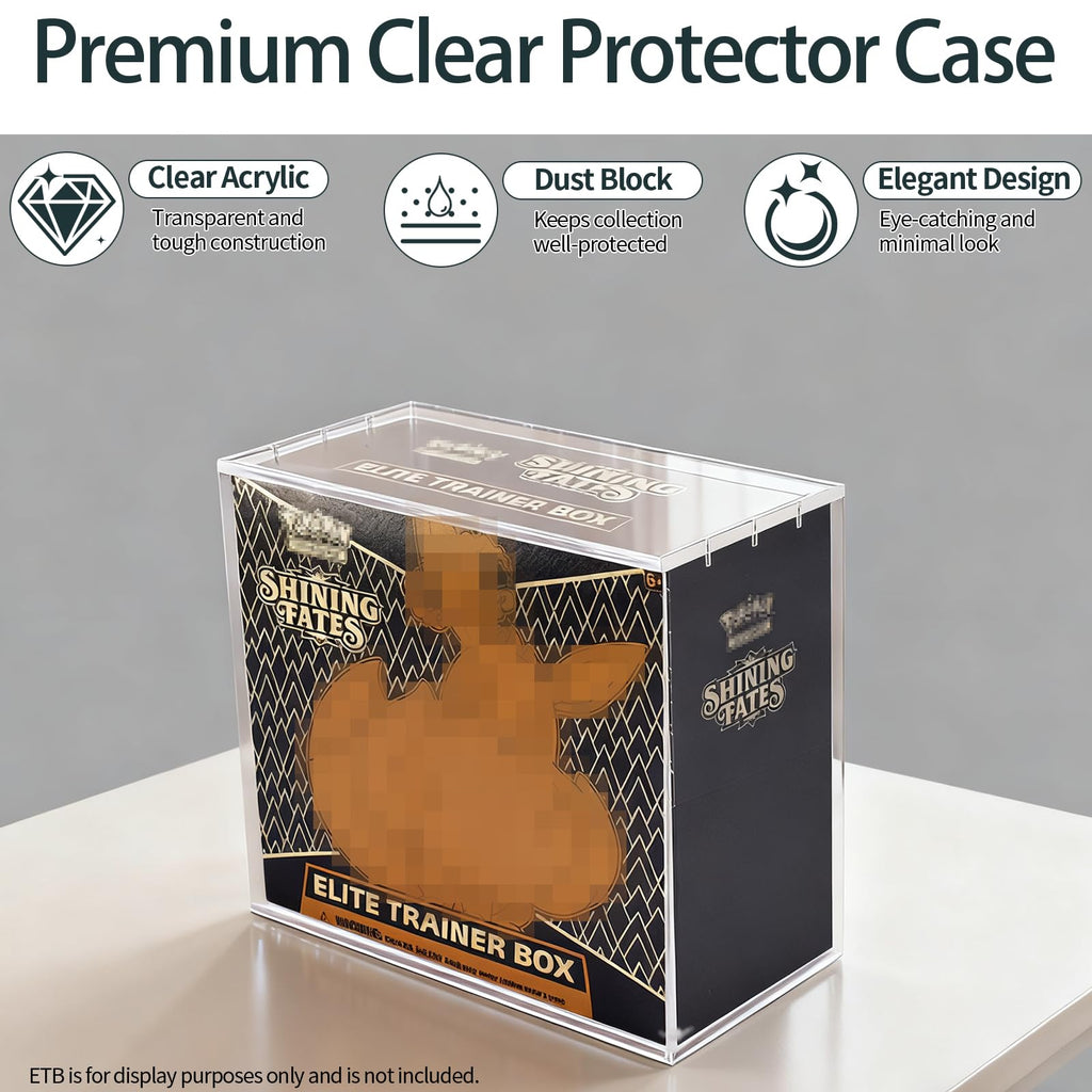 2 Pack Acrylic Protector Case V696
